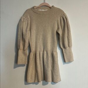 H&M Beige Knit Dress for Kids